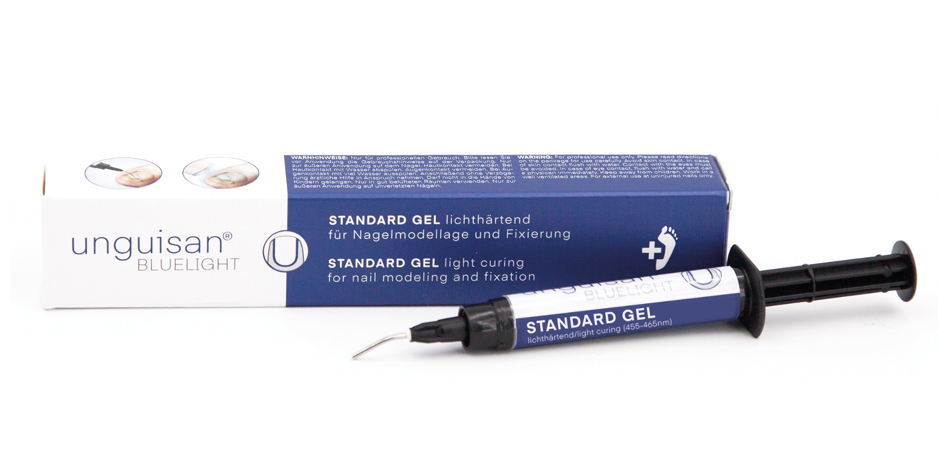 Unguisan, Blue Light, Standard Gel, 3 ml.