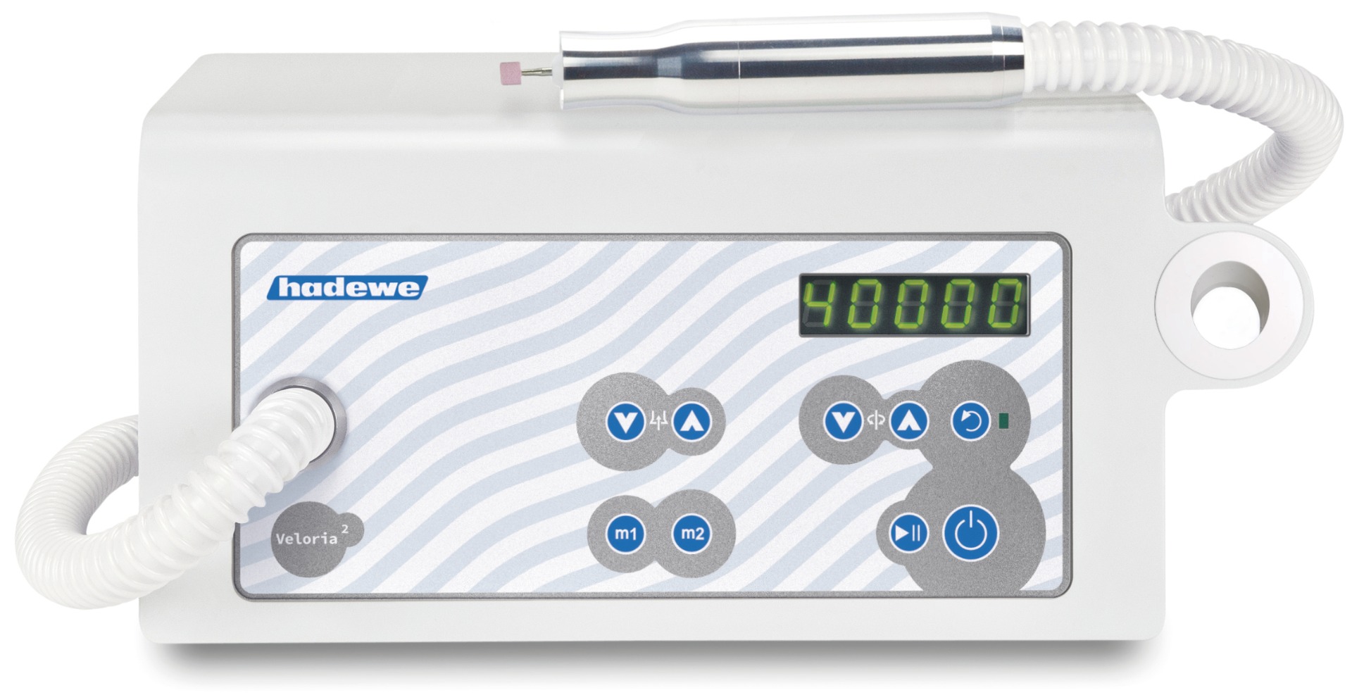 Hadewe, Micromotor, Veloria 2, Chrome, Sug, Lydsva