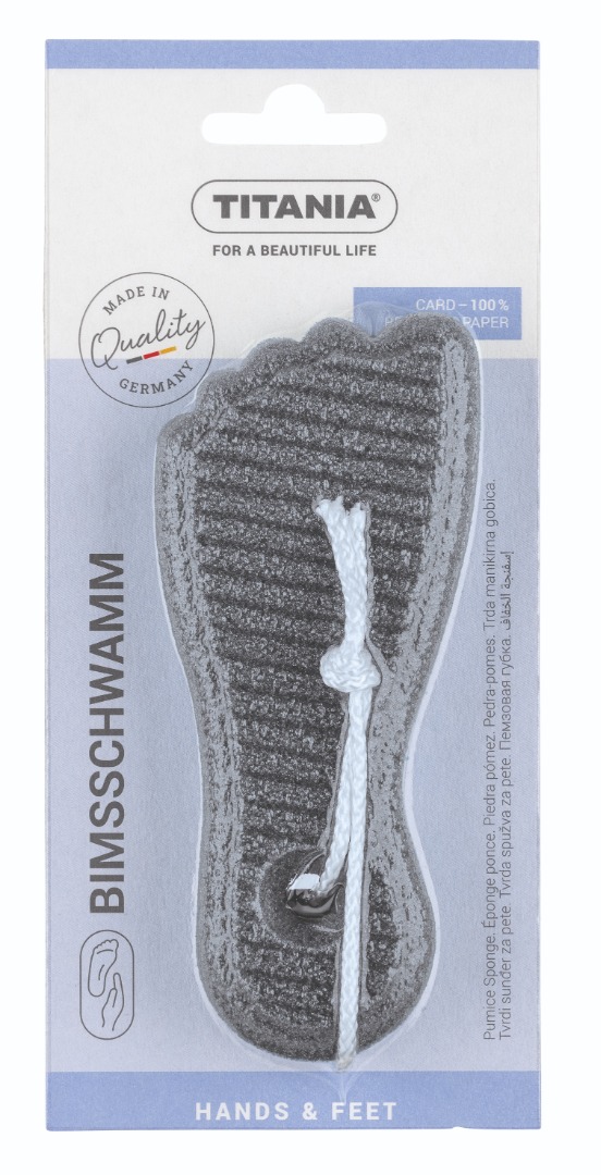 Pimpsten svamp, Fodformet med snor, Ass. farver