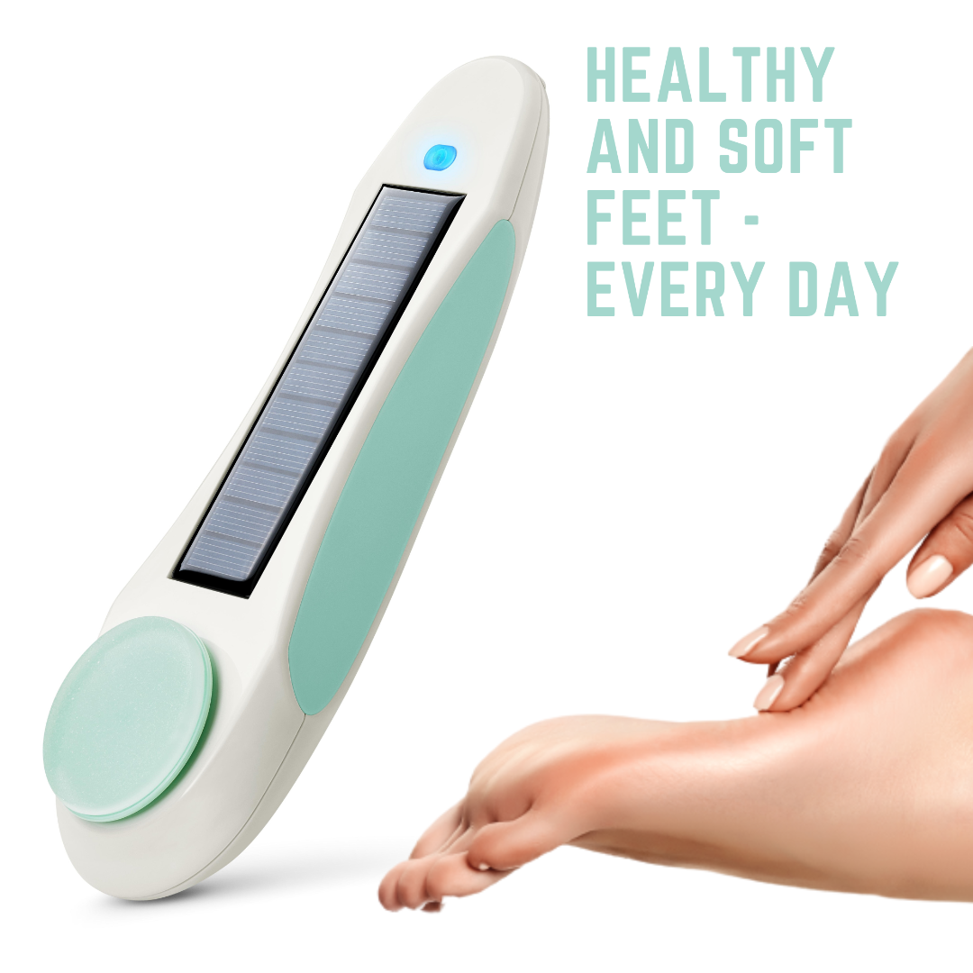 Pedicurve Solar, elektrisk fodfil med 1 stk. pedig