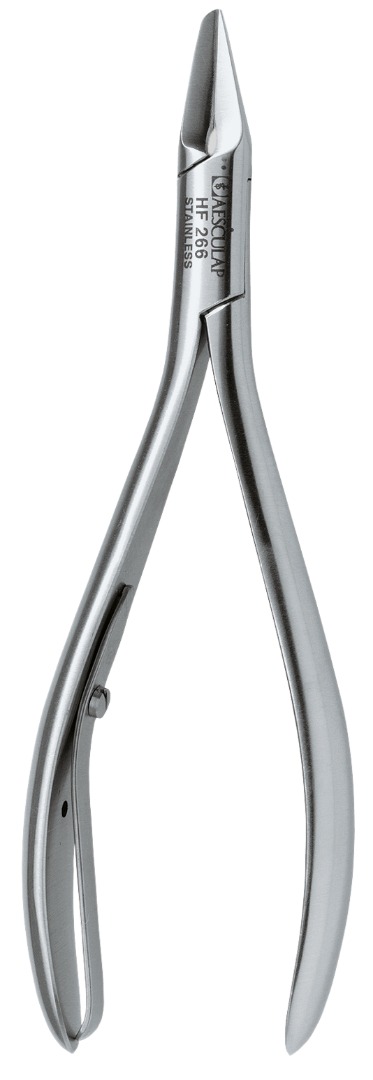 Aesculap, Negletang, Neglesplitter, 13,5 cm.