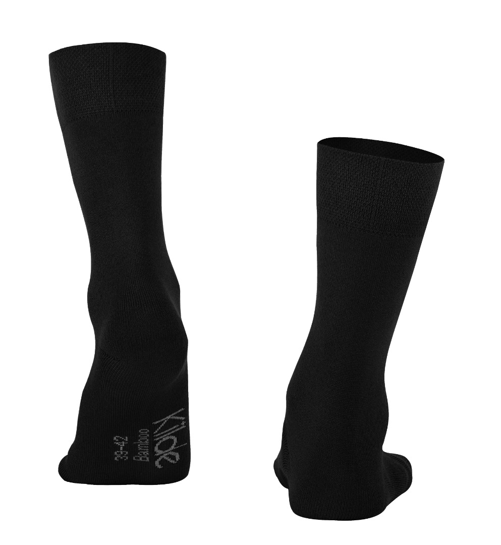 Kilde, Comfort & Diabetes Bambus strømper, sort