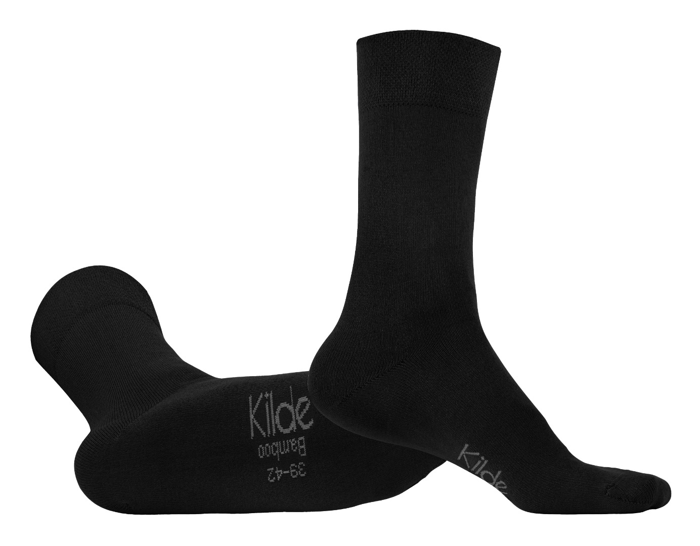 Kilde, Comfort & Diabetes Bambus strømper, sort