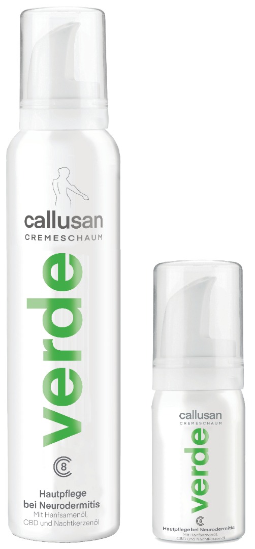 Callusan, skumcreme, Verde