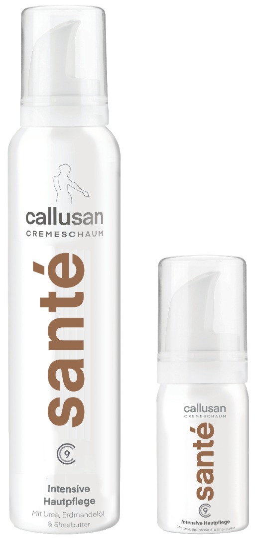 Callusan, skumcreme, Santé