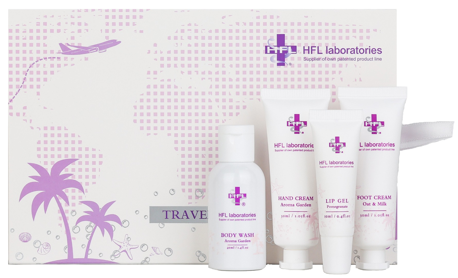 HFL, Gaveæske, "Travel" 4 produkter