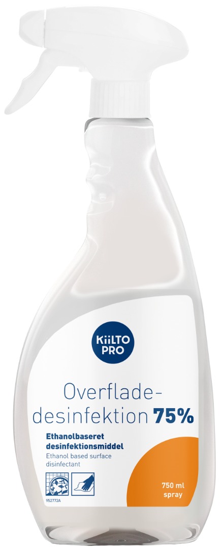 KiiLTO Pro, Overfladedesinfektion, 75%, 750 ml.