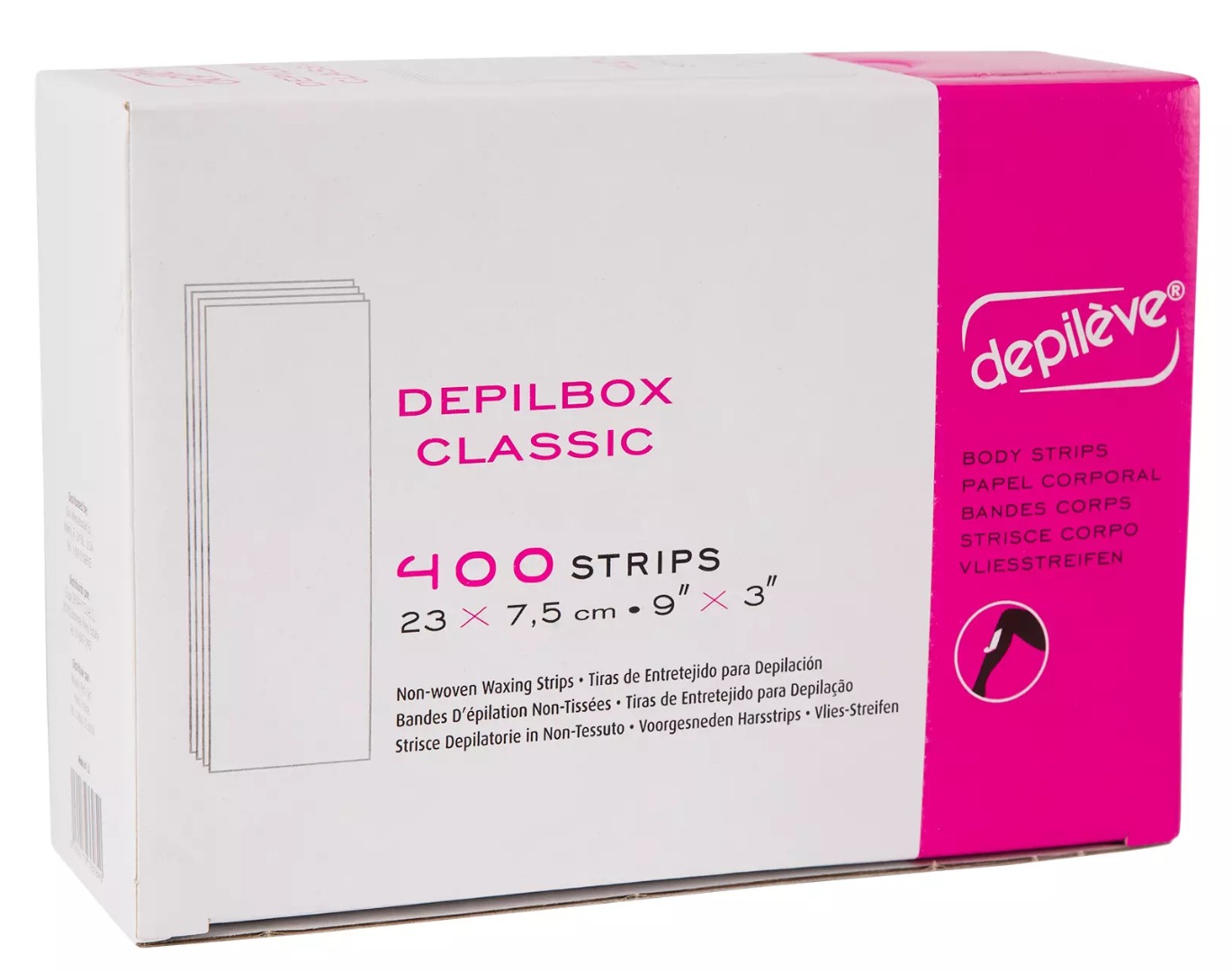 Depileve Strips til voksbehandling, 7,5 x 23 cm. 4