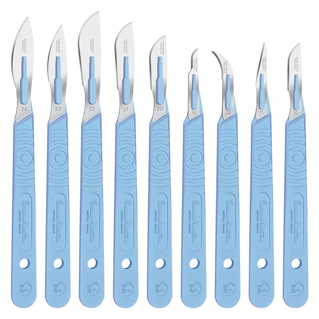 Swann-Morton, Engangsskalpel, 10 stk.