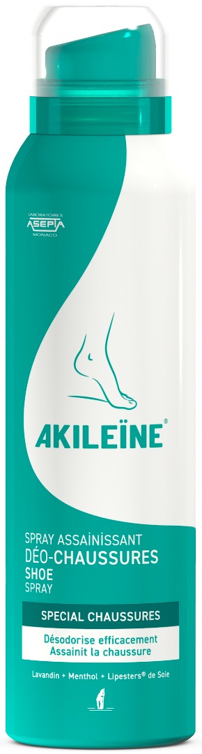 Akileine, Sko Deo Spray, 150 ml.