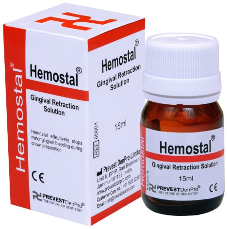 Hemostal, Blodstillende middel, 15 ml.