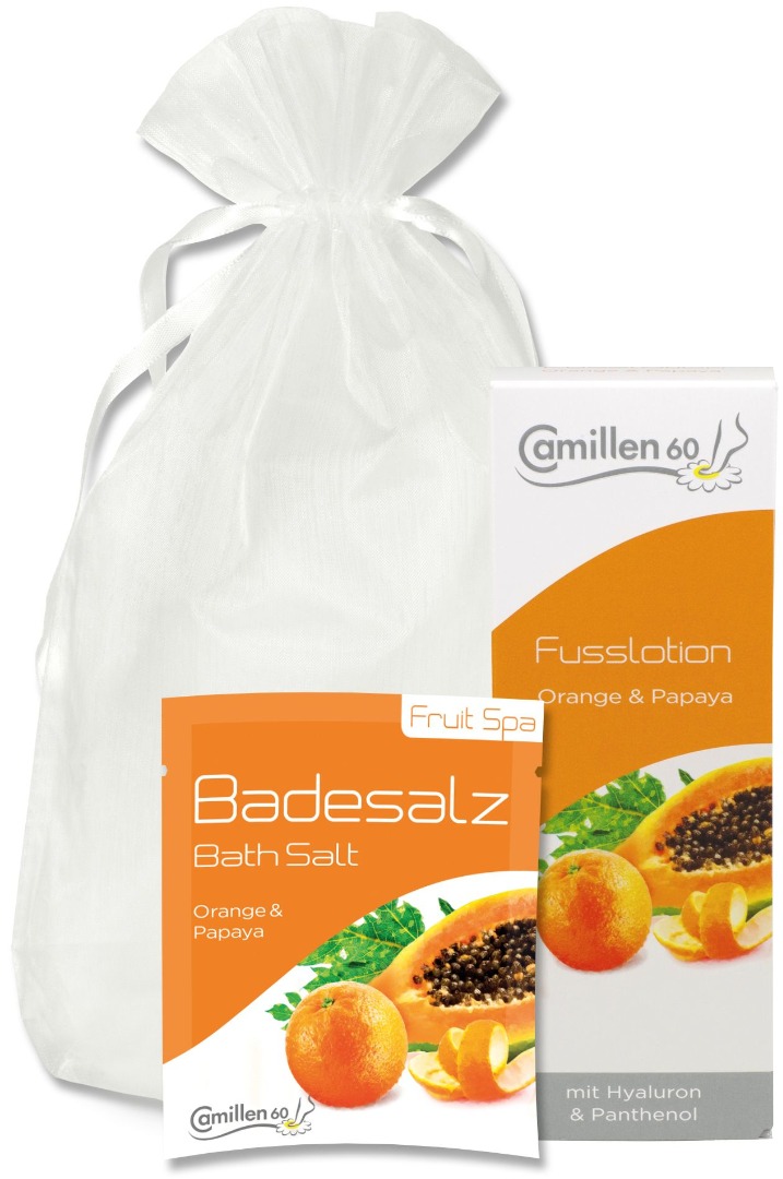 Camillen, Gavepose, Orange & Papaya